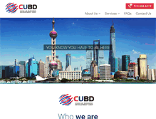 Tablet Screenshot of cu-bd.com